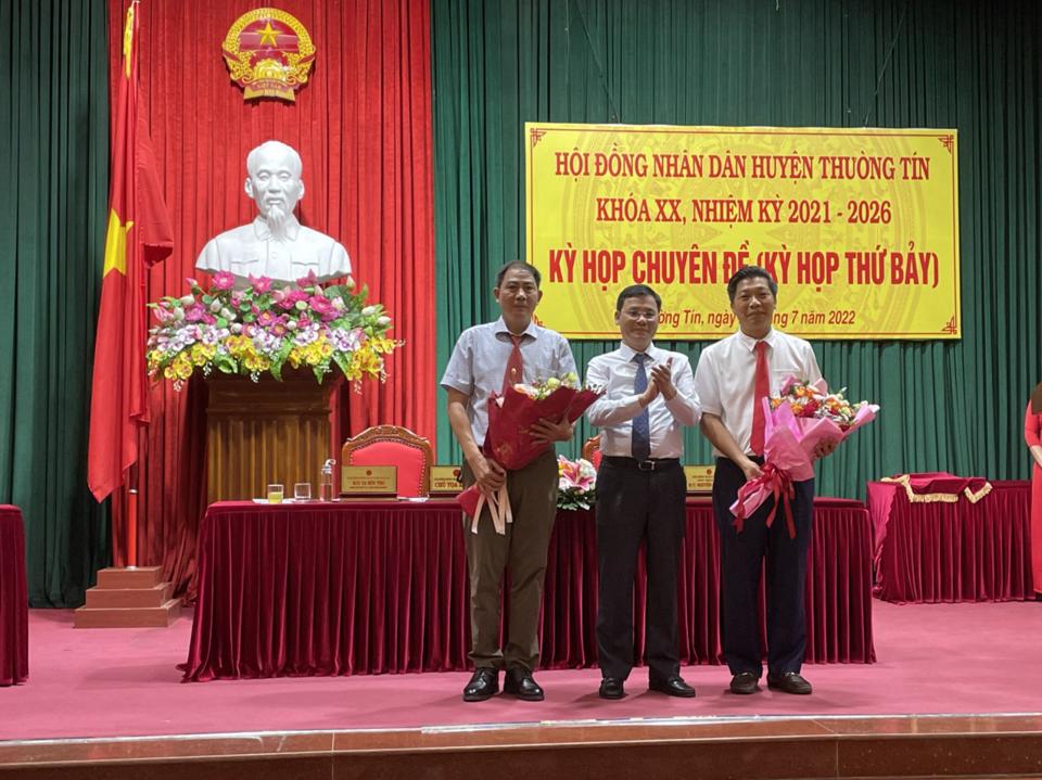 Phó Chánh Thanh tra Hà Nội Nguyễn Xuân Minh làm tân Chủ tịch UBND huyện Thường Tín - Ảnh 1.