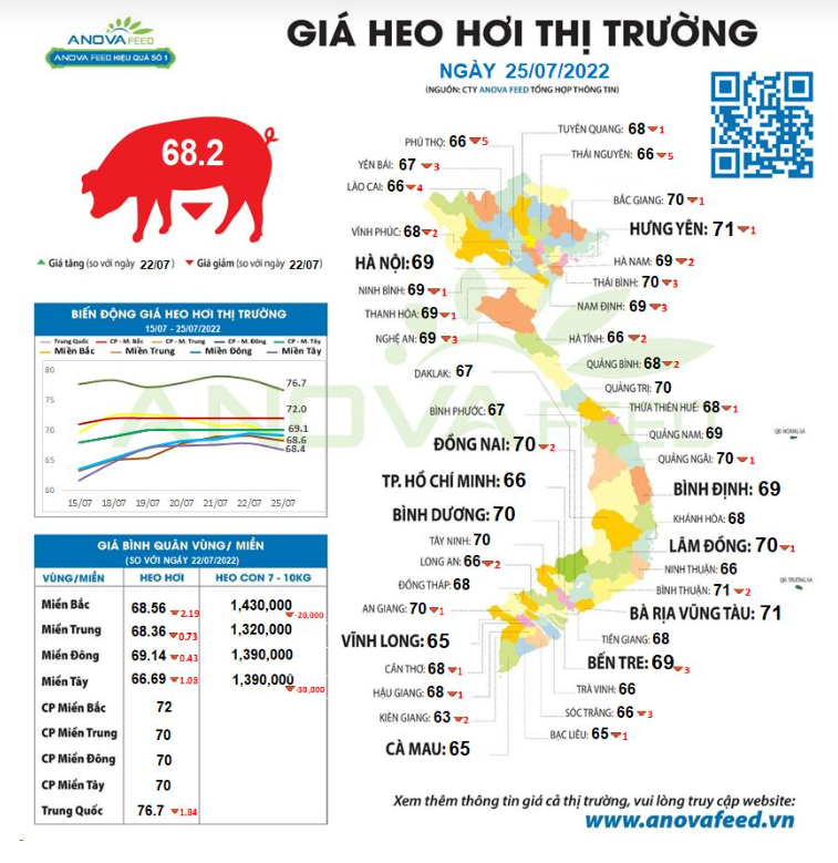 Giá lợn hơi chìm trong sắc đỏ, điều gì đang xảy ra? - Ảnh 1.