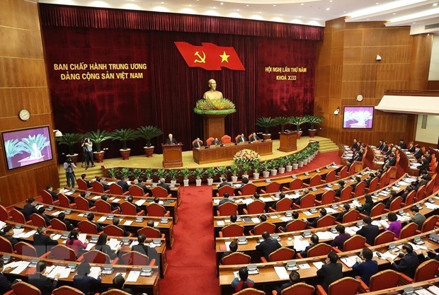 Tăng cường sự lãnh đạo của Đảng, phát huy vai trò của Mặt trận Tổ quốc Việt Nam, các tổ chức chính trị - xã hội và nhân dân (Ảnh: TTXVN)