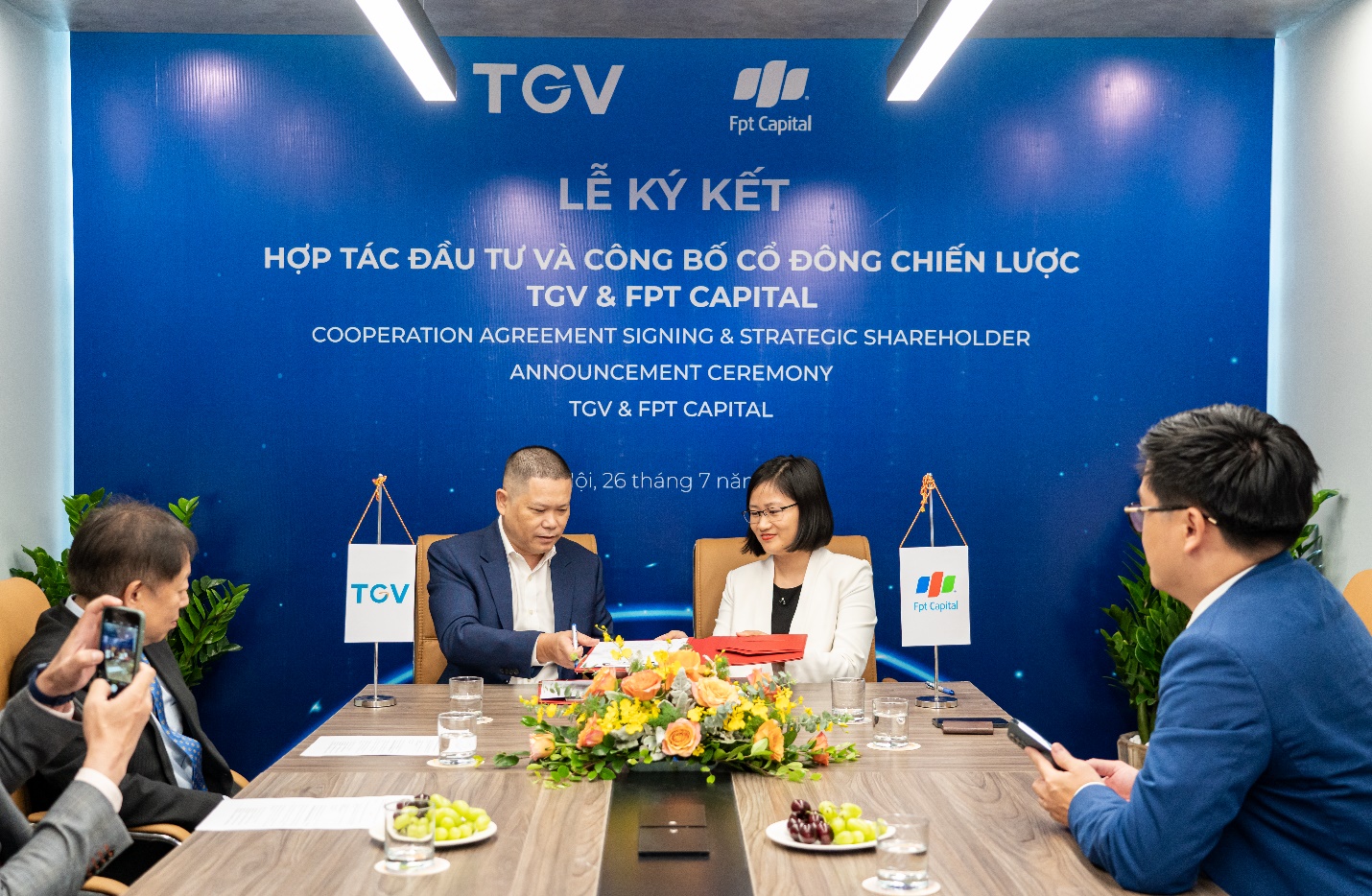 Ký kết hợp tác đầu tư cùng FPT Capital, TGV như hổ mọc thêm cánh - Ảnh 1.