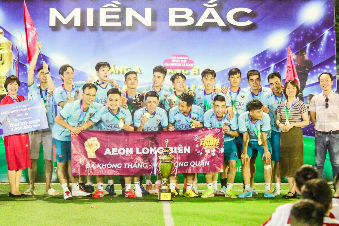 AEON Long Biên ngược dòng kịch tính vô địch AEON Open Cup 2022 Miền Bắc - Ảnh 11.