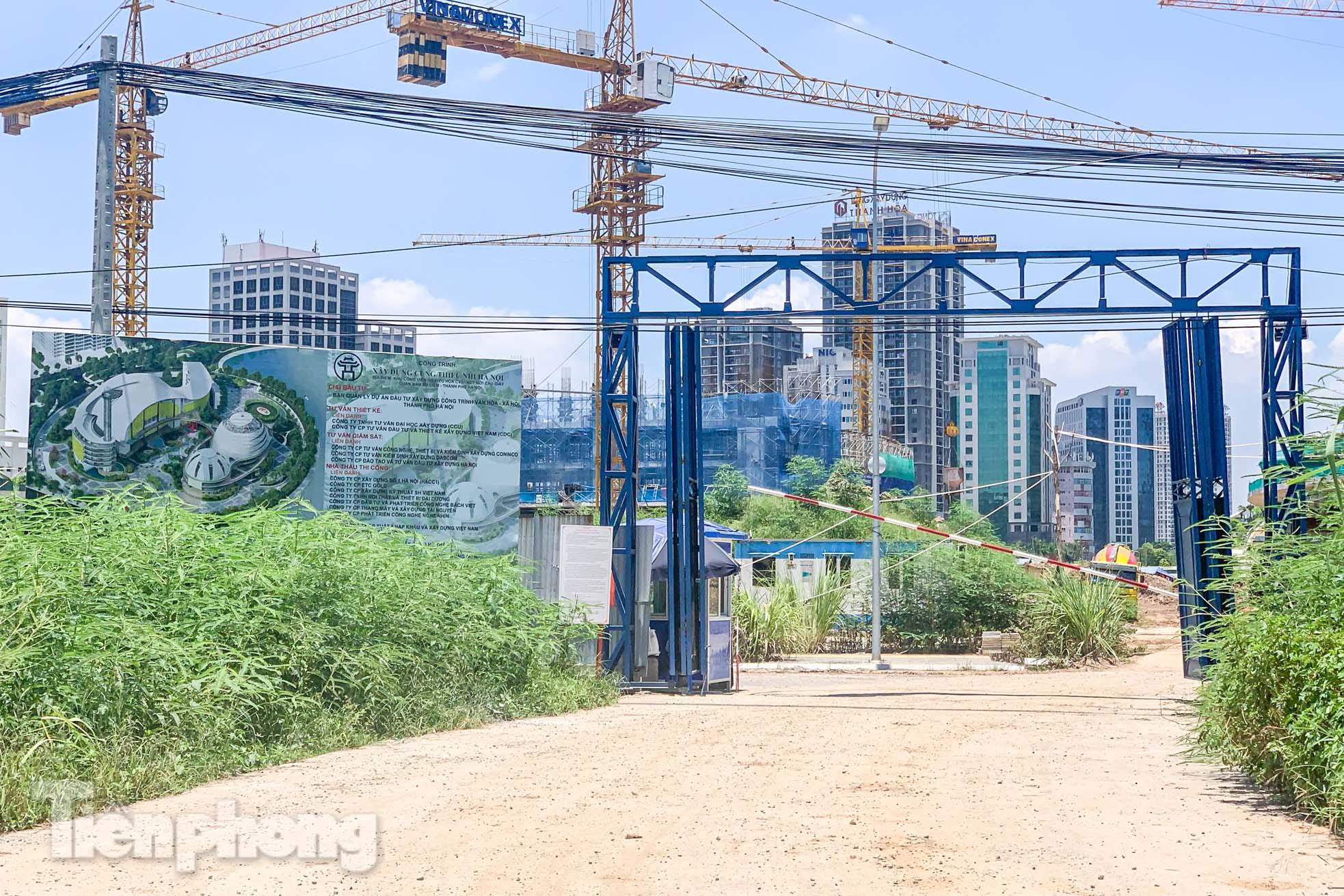 Hình ảnh mới nhất về Cung thiếu nhi gần 1.400 tỷ đồng đang xây dựng ở Hà Nội - Ảnh 1.