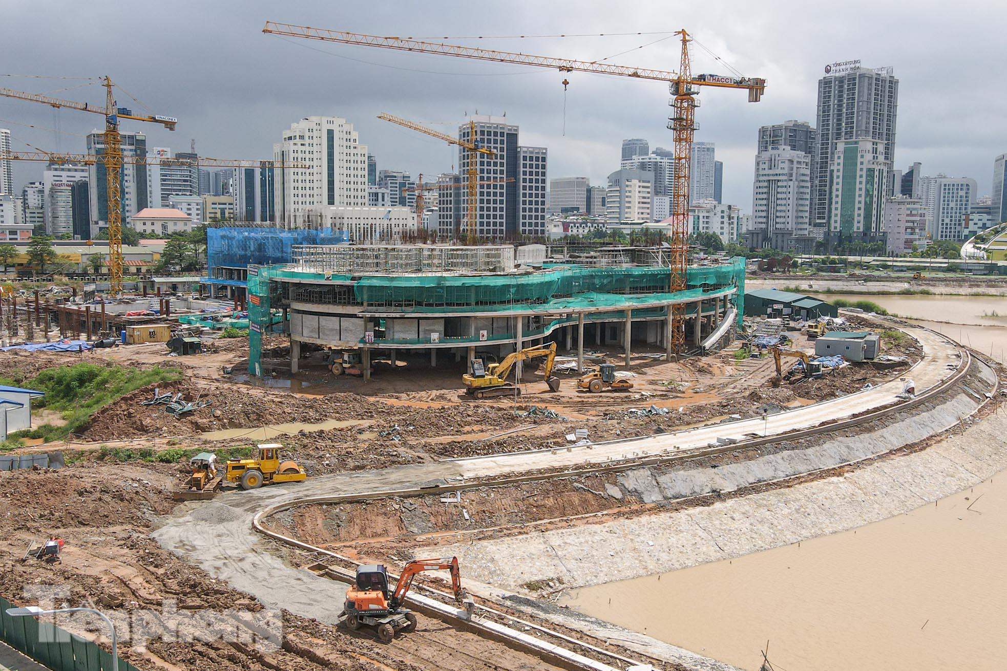 Hình ảnh mới nhất về Cung thiếu nhi gần 1.400 tỷ đồng đang xây dựng ở Hà Nội - Ảnh 2.