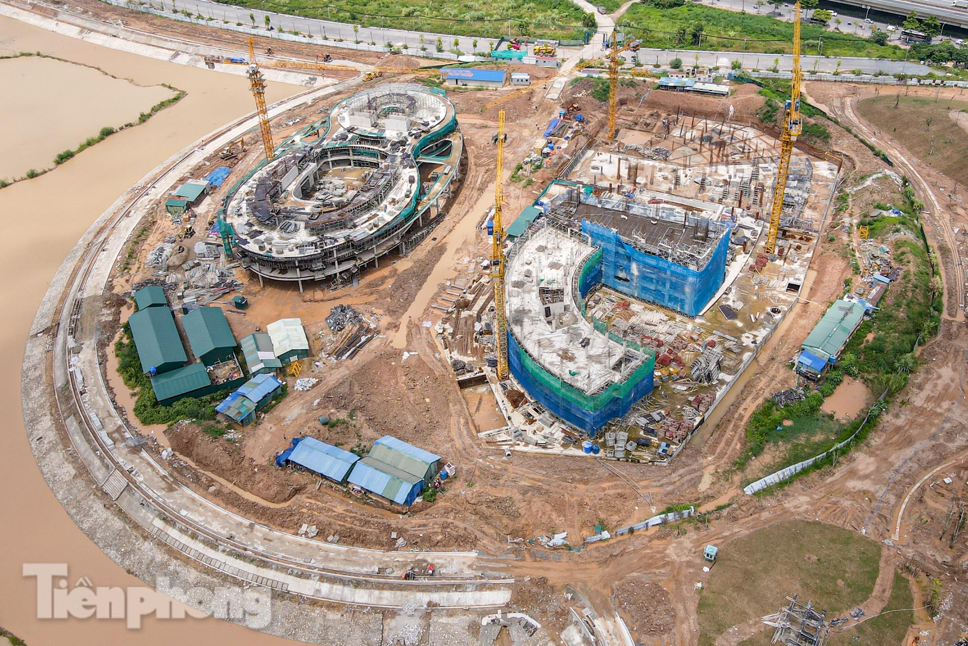 Hình ảnh mới nhất về Cung thiếu nhi gần 1.400 tỷ đồng đang xây dựng ở Hà Nội - Ảnh 7.
