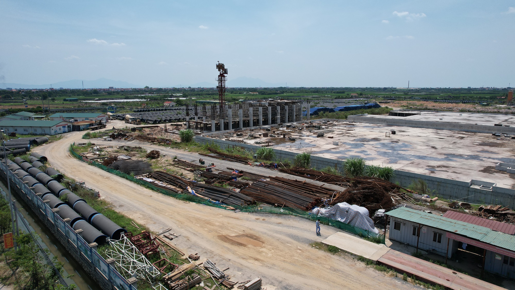 Nghị quyết 18 quy định đánh thuế cao nhằm xử lý các dự án bỏ hoang gây lãng phí tài nguyên đất (Ảnh: Thái Nguyễn)