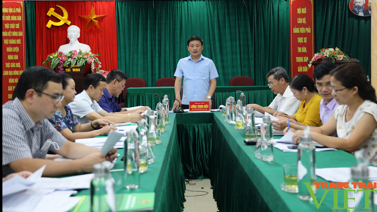 Sơn La: Họp Ban Tổ chức Hội thi Nhà nông đua tài  - Ảnh 7.