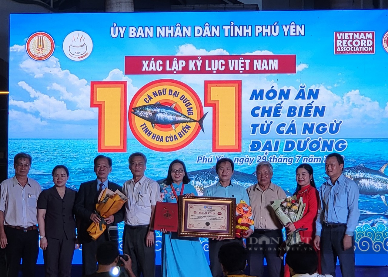 Độc đáo kỷ lục 101 món ăn từ cá ngừ đại dương tại Phú Yên - Ảnh 5.
