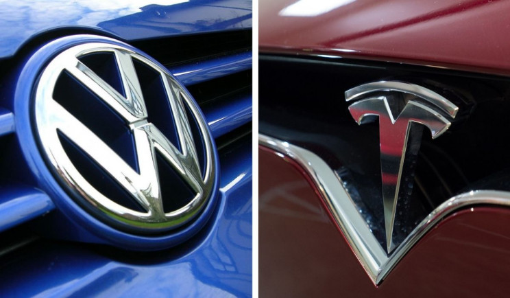 Volkswagen cho biết các nhà máy mới sẽ 'lấy mất sức mạnh' của Elon Musk. Ảnh: @AFP.