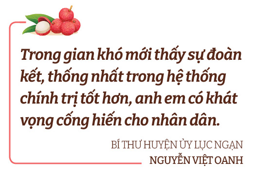 Bí thư Huyện ủy Lục Ngạn Nguyễn Việt Oanh: Kỳ vọng &quot;vựa&quot; trái cây Lục Ngạn sẽ trở thành điểm du lịch sinh thái  - Ảnh 4.