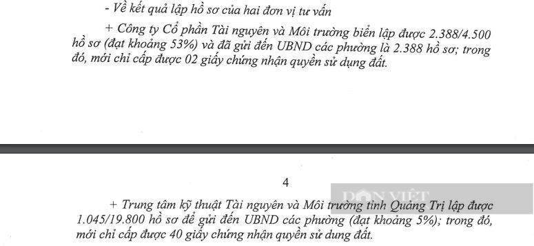 Quảng Trị: Dự án đo vẽ, cấp sổ đỏ hơn 35 tỷ đồng chậm tiến độ, làm khổ dân - Ảnh 4.