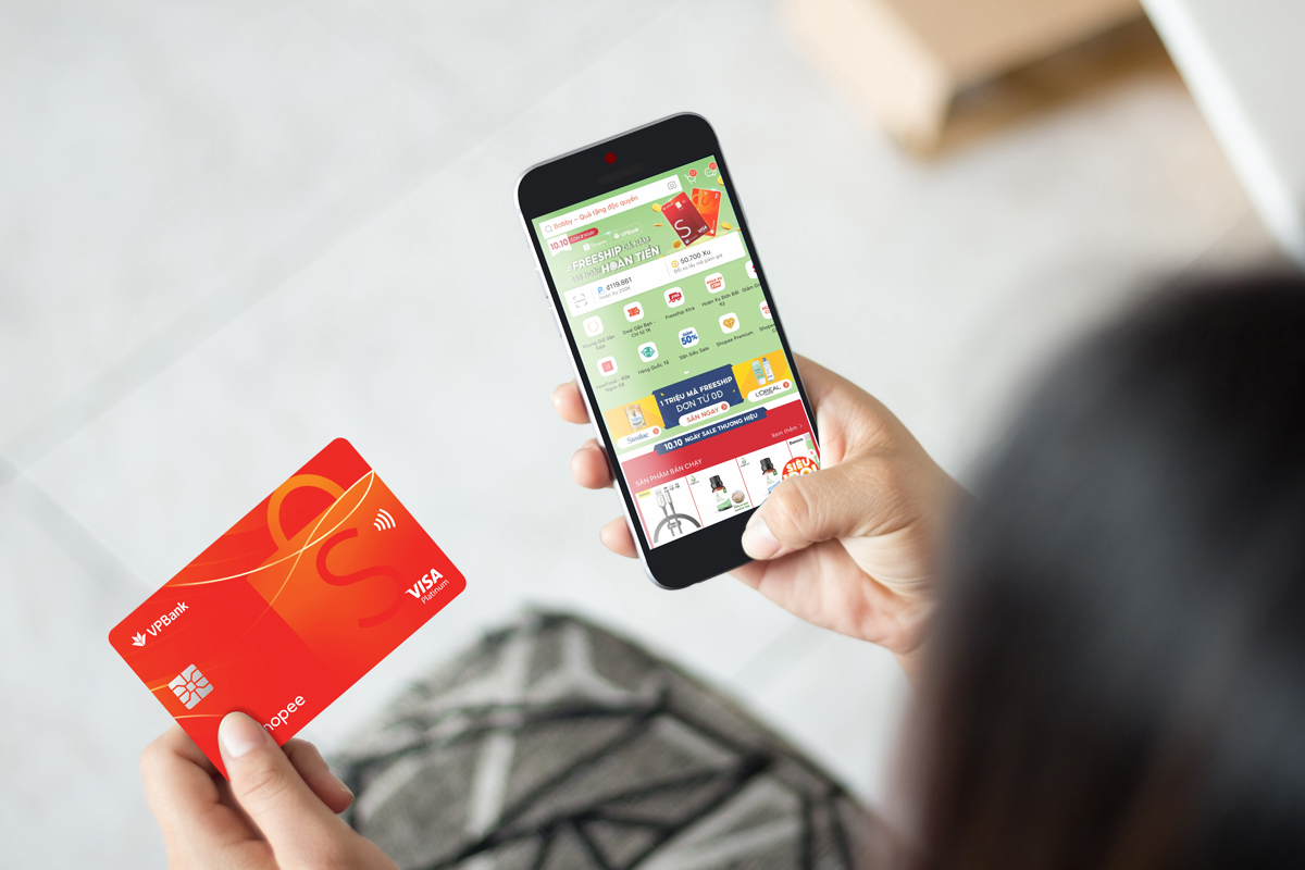 Thẻ đồng thương hiệu VPBank - Shopee mang đến nhiều ưu đãi vượt trội cho chủ thẻ