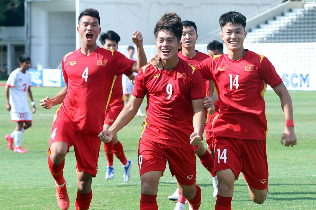 U19 Việt Nam rộng cửa vào bán kết giải U19 Đông Nam Á 2022 - Ảnh 1.