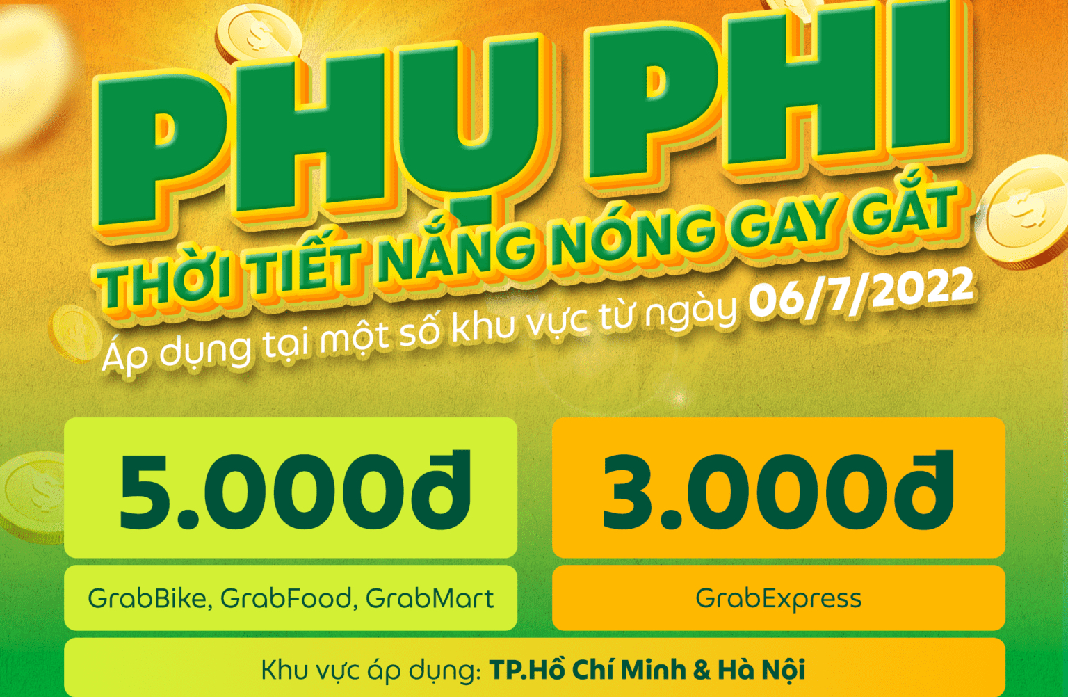 Grab thu thêm phí nắng nóng - Ảnh 3.