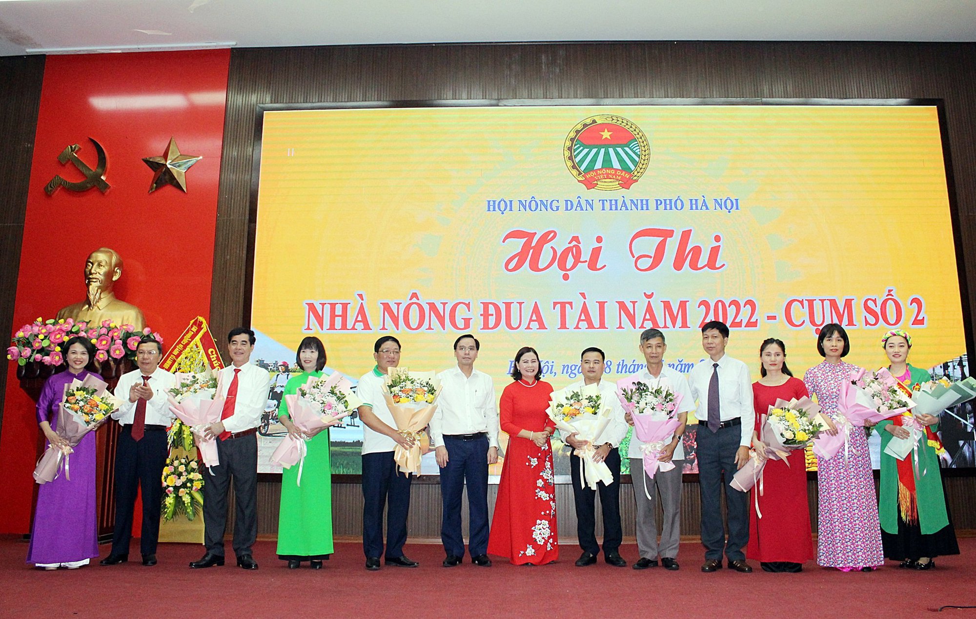 Hội Nông dân Chương Mỹ đạt giải Nhất Hội thi Nhà nông đua tài Hà Nội vòng sơ khảo Cụm số 2 - Ảnh 1.