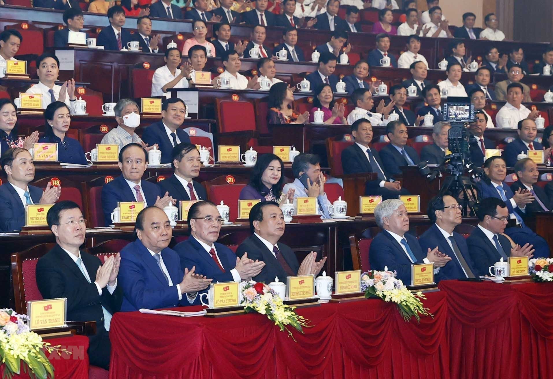 Chủ tịch nước dự lễ kỷ niệm 110 năm ngày sinh Tổng Bí thư Nguyễn Văn Cừ - Ảnh 1.
