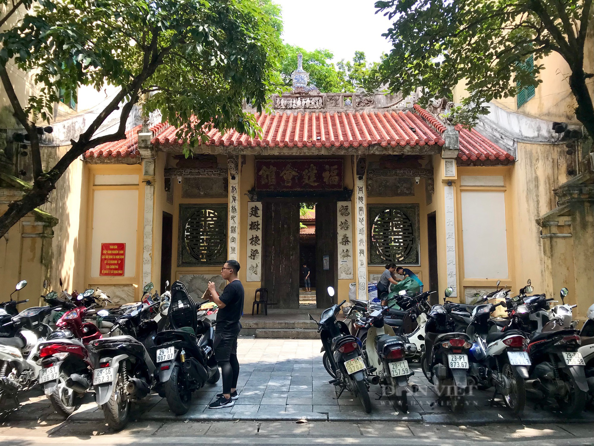 Chiêm ngưỡng nét kiến trúc độc đáo công trình Phúc Quán của người Hoa giữa lòng phố cổ Hà Nội - Ảnh 10.