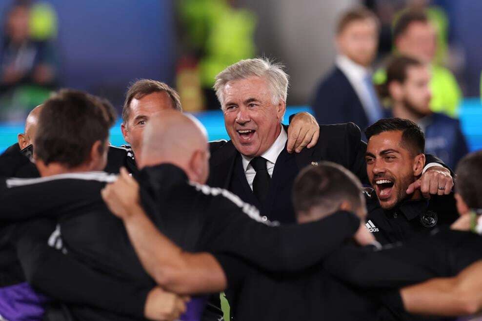 HLV Ancelotti nói gì sau khi thiết lập kỷ lục chưa từng có? - Ảnh 1.