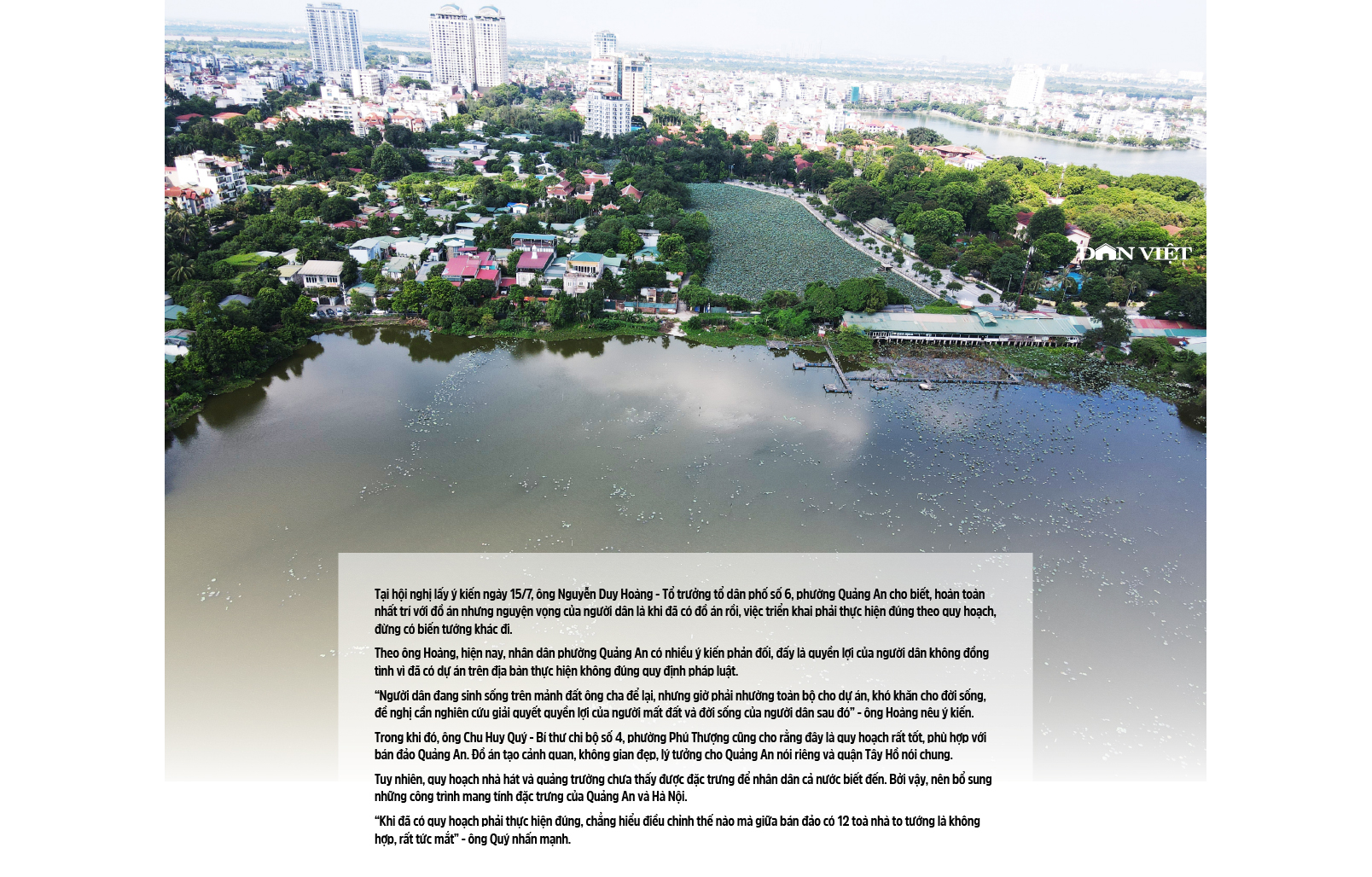 Đồ án quy hoạch bán đảo Quảng An: Người dân yêu cầu được đối thoại trực tiếp - Ảnh 9.