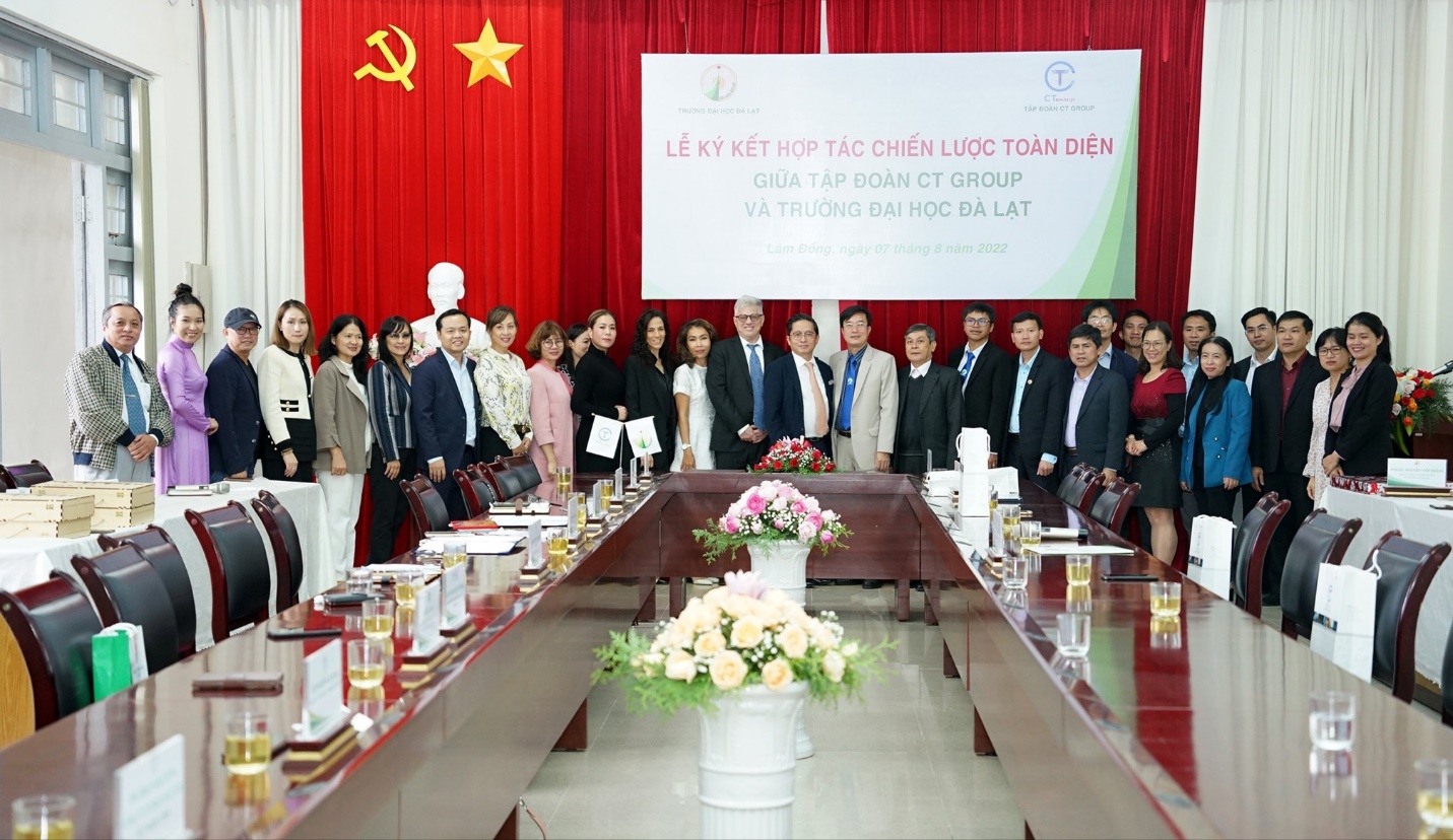 Trường Đại học Đà Lạt và Tập đoàn CT Group hướng tới mô hình kiểu mẫu về hợp tác - Ảnh 1.