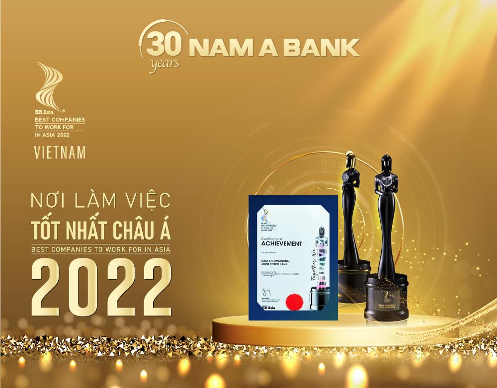 Nam A Bank tiếp tục nhận giải thưởng &quot;Nơi làm việc tốt nhất châu Á&quot; - Ảnh 2.