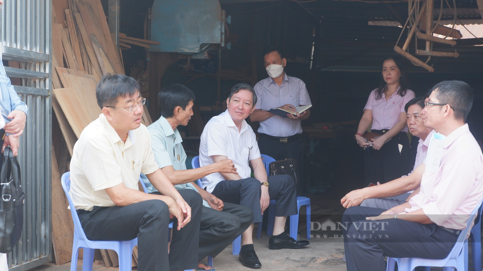 Chủ tịch Hội Nông dân Việt Nam Lương Quốc Đoàn kiểm tra, giám sát hoạt động tín dụng chính sách xã hội tại An Giang - Ảnh 5.