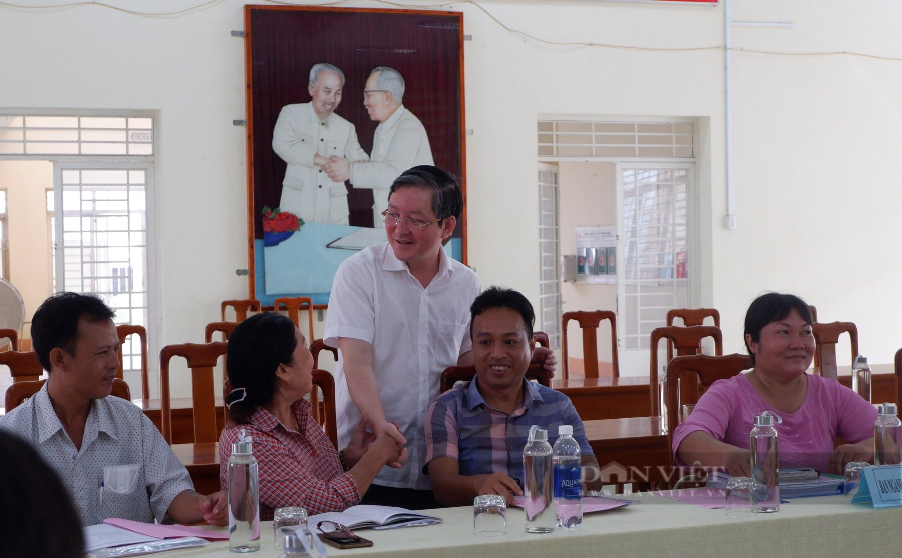 Chủ tịch Hội Nông dân Việt Nam Lương Quốc Đoàn kiểm tra, giám sát hoạt động tín dụng chính sách xã hội tại An Giang - Ảnh 3.