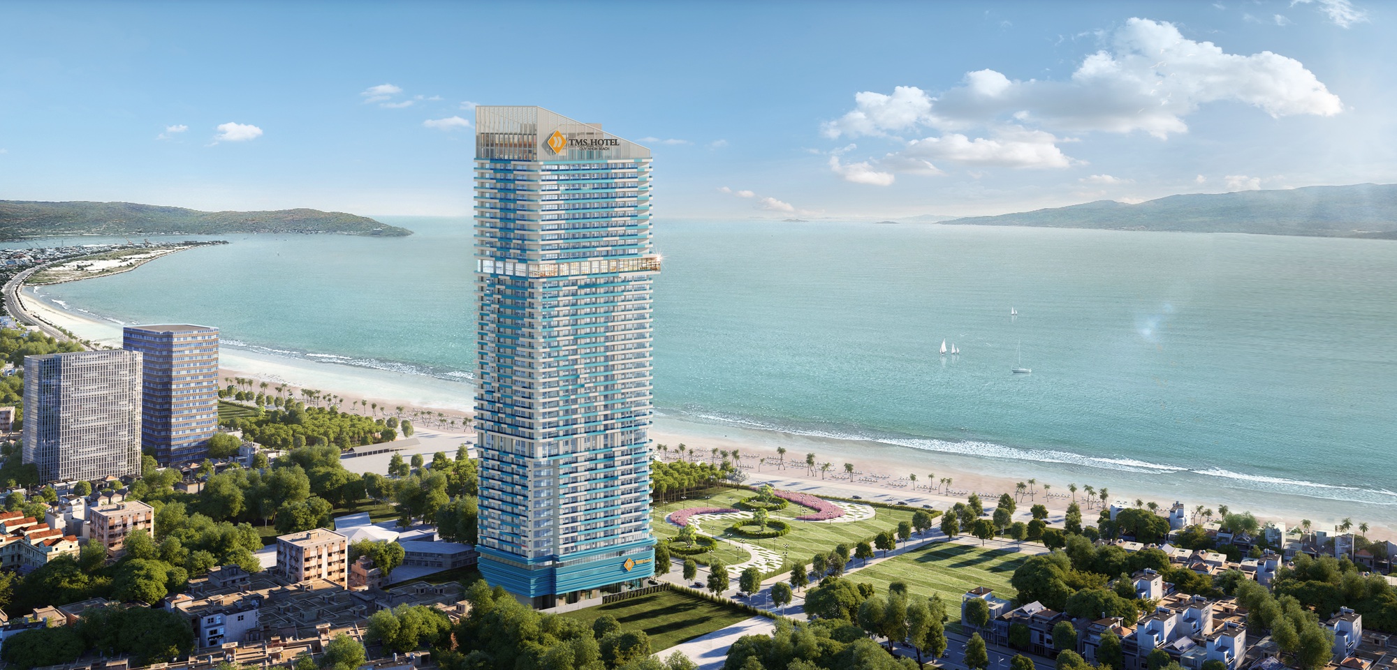 TMS Hotel Quy Nhon Beach - Đỉnh cao mới của thành phố biển - Ảnh 1.