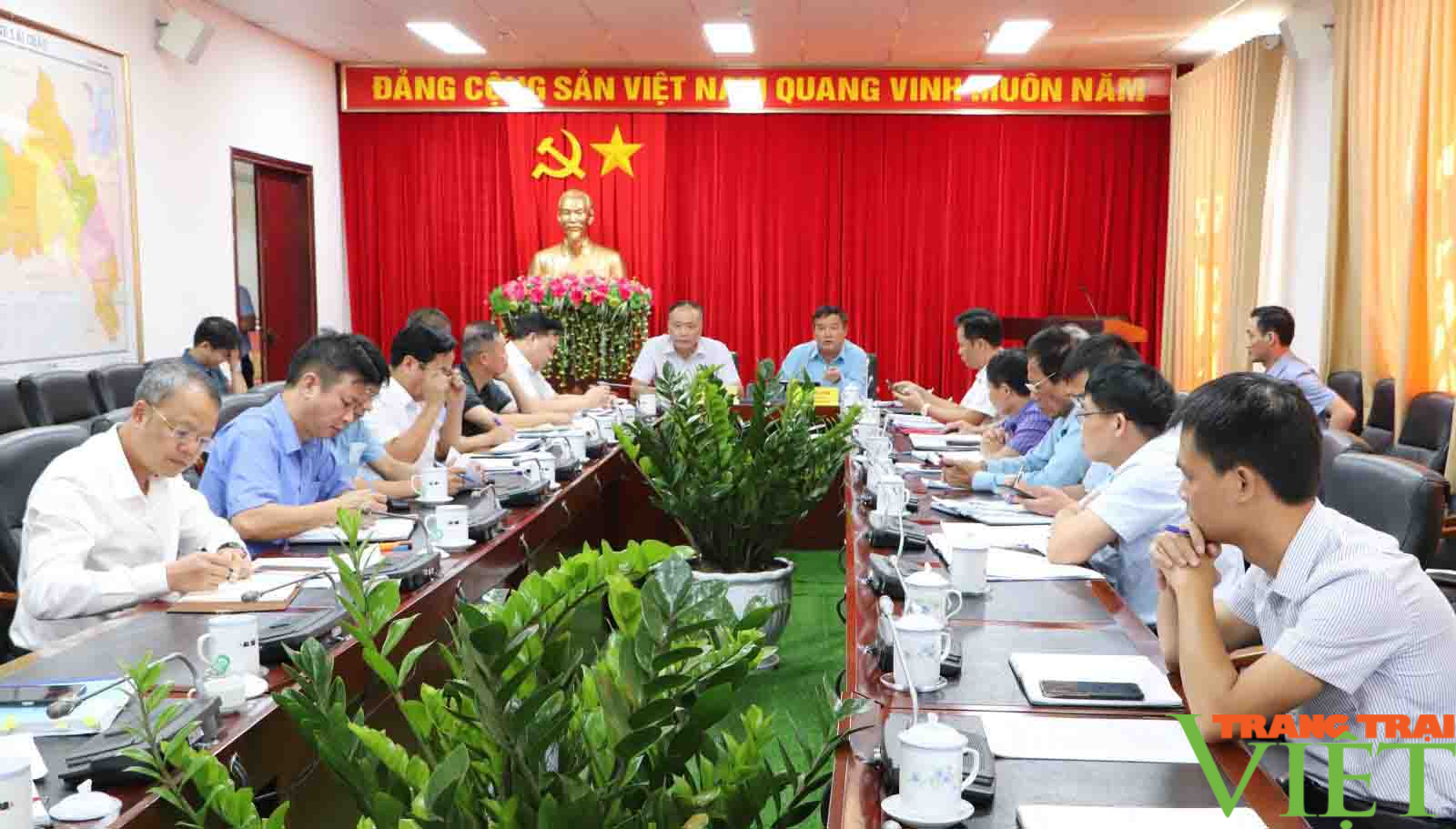 Lai Châu: Họp triển khai thực hiện dự án kết nối giao thông các tỉnh miền núi phía Bắc - Ảnh 1.