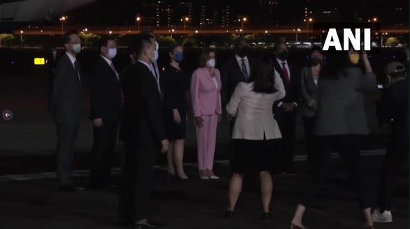 Máy bay chở Chủ tịch Hạ viện Mỹ Nancy Pelosi đã đáp xuống Đài Loan  - Ảnh 3.