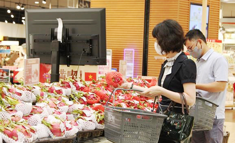 Hàng Việt vào siêu thị ngoại: Còn nhiều trở ngại - Ảnh 1.