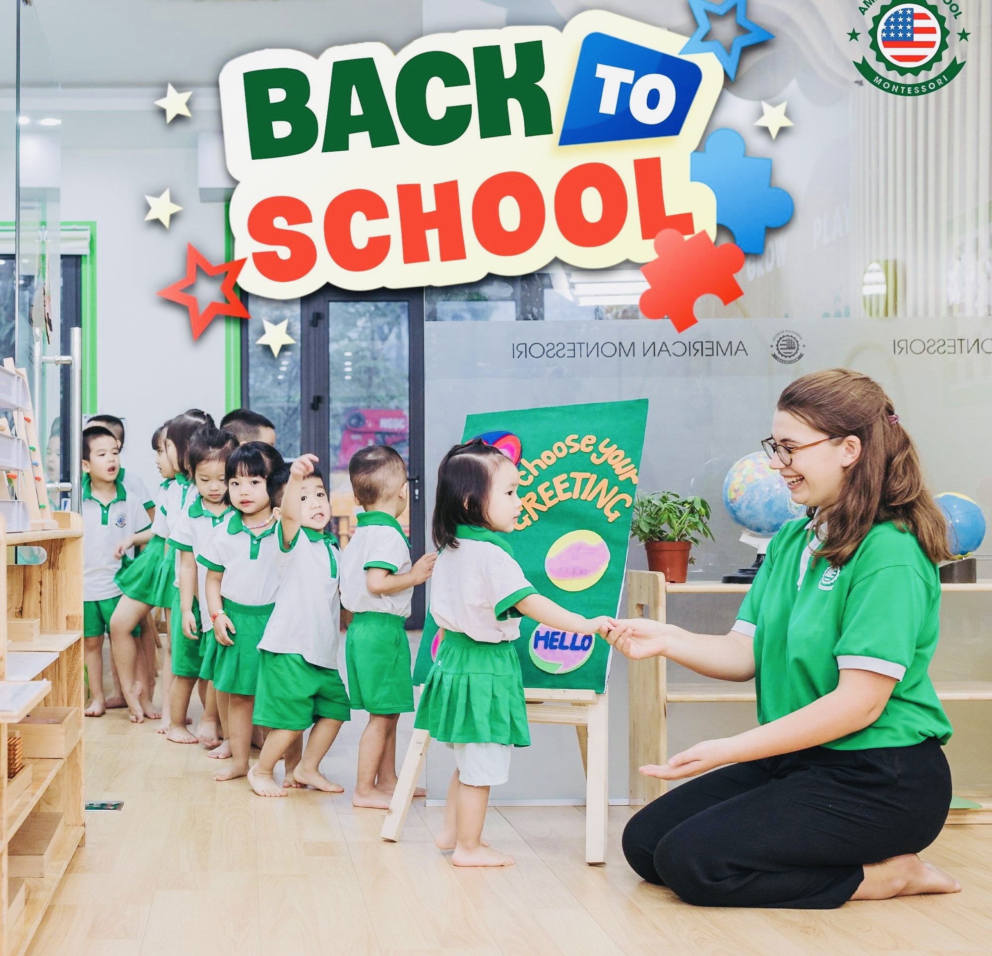 Trải nghiệm với mầm non song ngữ American Montessori School AMSS - Ảnh 5.