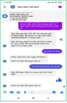 Giả mạo BHXH lừa tiền qua zalo, viber, facebook - Ảnh 3.