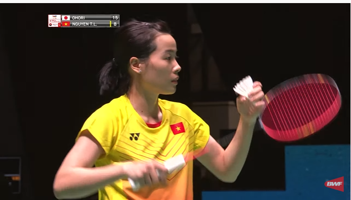 Hotgirl Nguyễn Thùy Linh lội ngược dòng đánh bại tay vợt Nhật Bản hạng 27 thế giới - Ảnh 1.