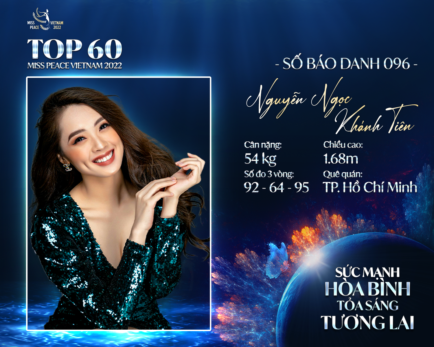 5 gương mặt sáng giá của Hoa hậu Hòa bình Việt Nam 2022 gây chú ý bởi chiều cao “khủng”, ngoại ngữ “đỉnh” - Ảnh 2.