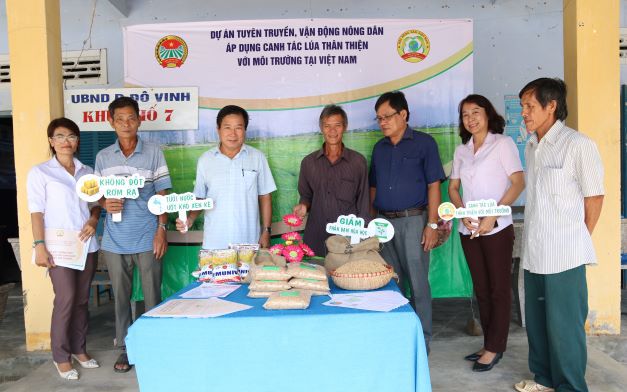 Ninh Thuận: Tuyên truyền vận động nông dân áp dụng phương pháp trồng lúa thân thiện với môi trường