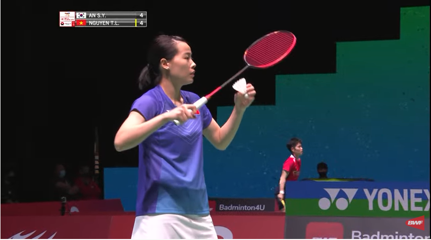 Nguyễn Thùy Linh dừng bước trước tay vợt hạng 3 thế giới An Se Young  - Ảnh 1.