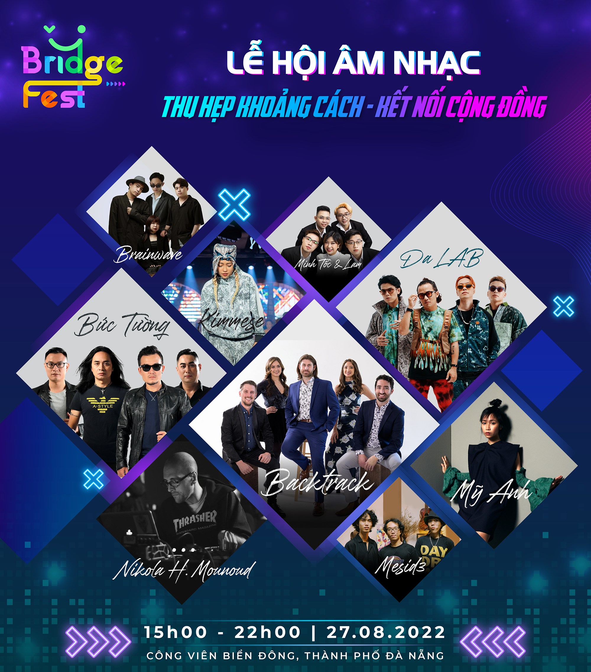 Lễ hội âm nhạc BridgeFest 2022 miễn phí vào cửa có gì thú vị? - Ảnh 2.