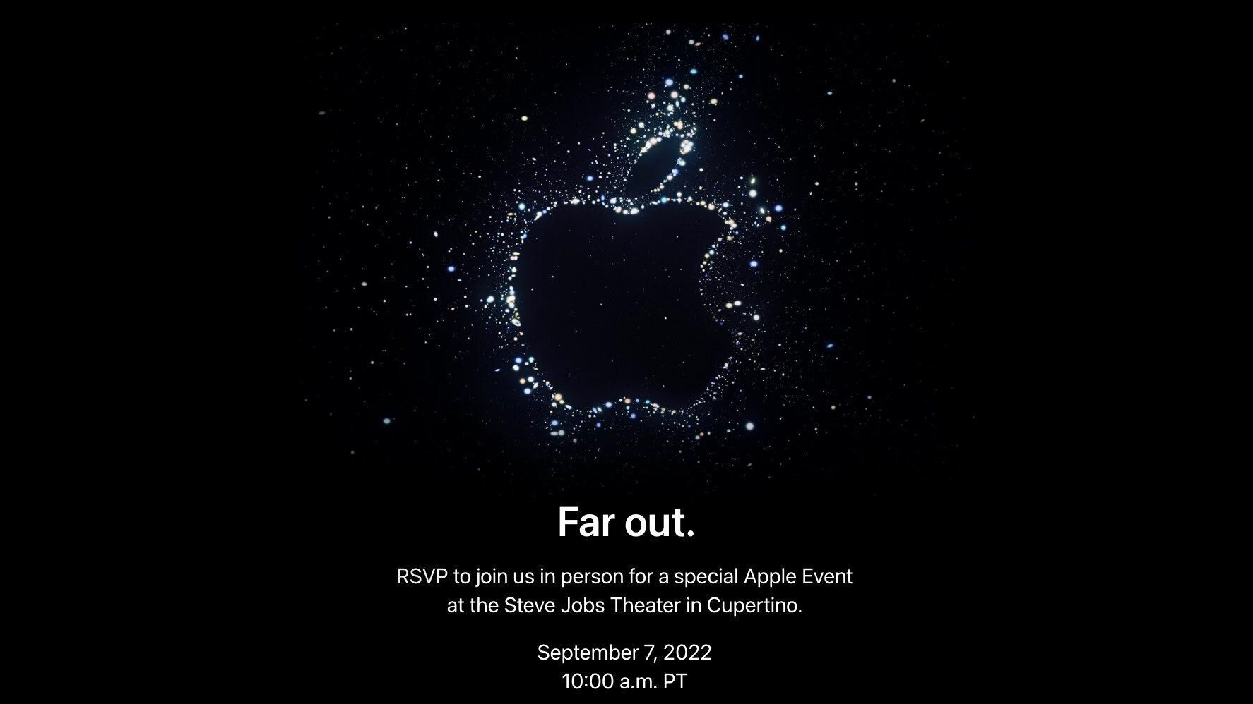 Apple vừa thông báo họ sẽ tổ chức một sự kiện báo chí vào ngày 7 tháng 9 lúc, vào lúc 10h sáng ngày 7/9 (giờ Mỹ, tương đương 0h ngày 8/9 theo giờ Việt Nam), nơi dự kiến sẽ công bố iPhone mới. Sự kiện ra mắt sẽ được phát trực tuyến trên trang web của Apple. Apple cũng đang mời mọi người đến xem lễ ra mắt tại khuôn viên của hãng ở Cupertino, California.. Ảnh: @AFP.