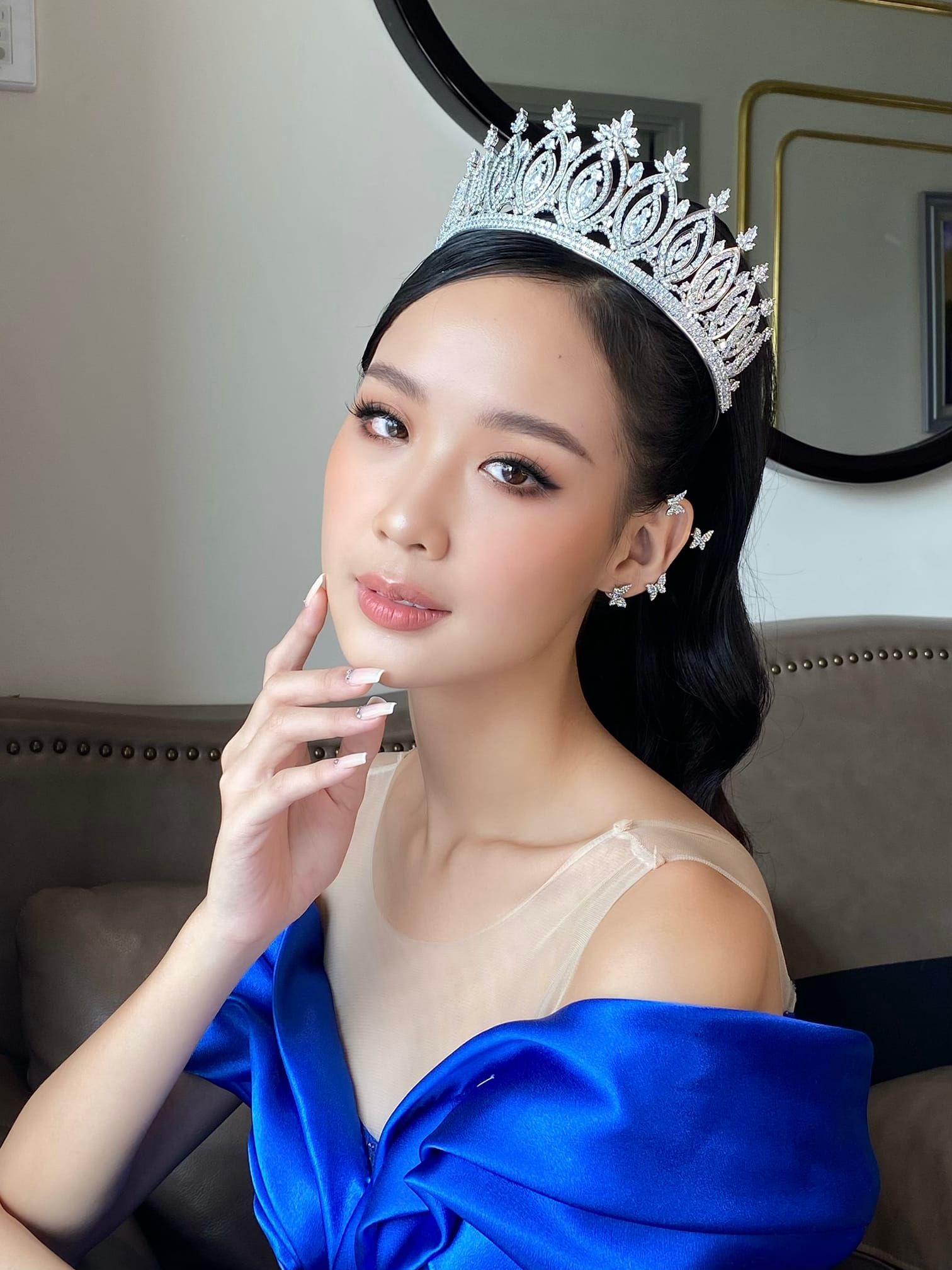 Nhan sắc quyến rũ, lôi cuốn của Á hậu cao 1,85 m sắp thi Miss Intercontinental 2022 - Ảnh 1.