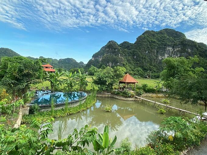 Ngôi nhà đẹp: Yêu không khí xưa vùng quê Bắc Bộ, cặp vợ chồng Hà thành về quê cải tạo nhà cũ thành nơi nghỉ dưỡng - Ảnh 9.