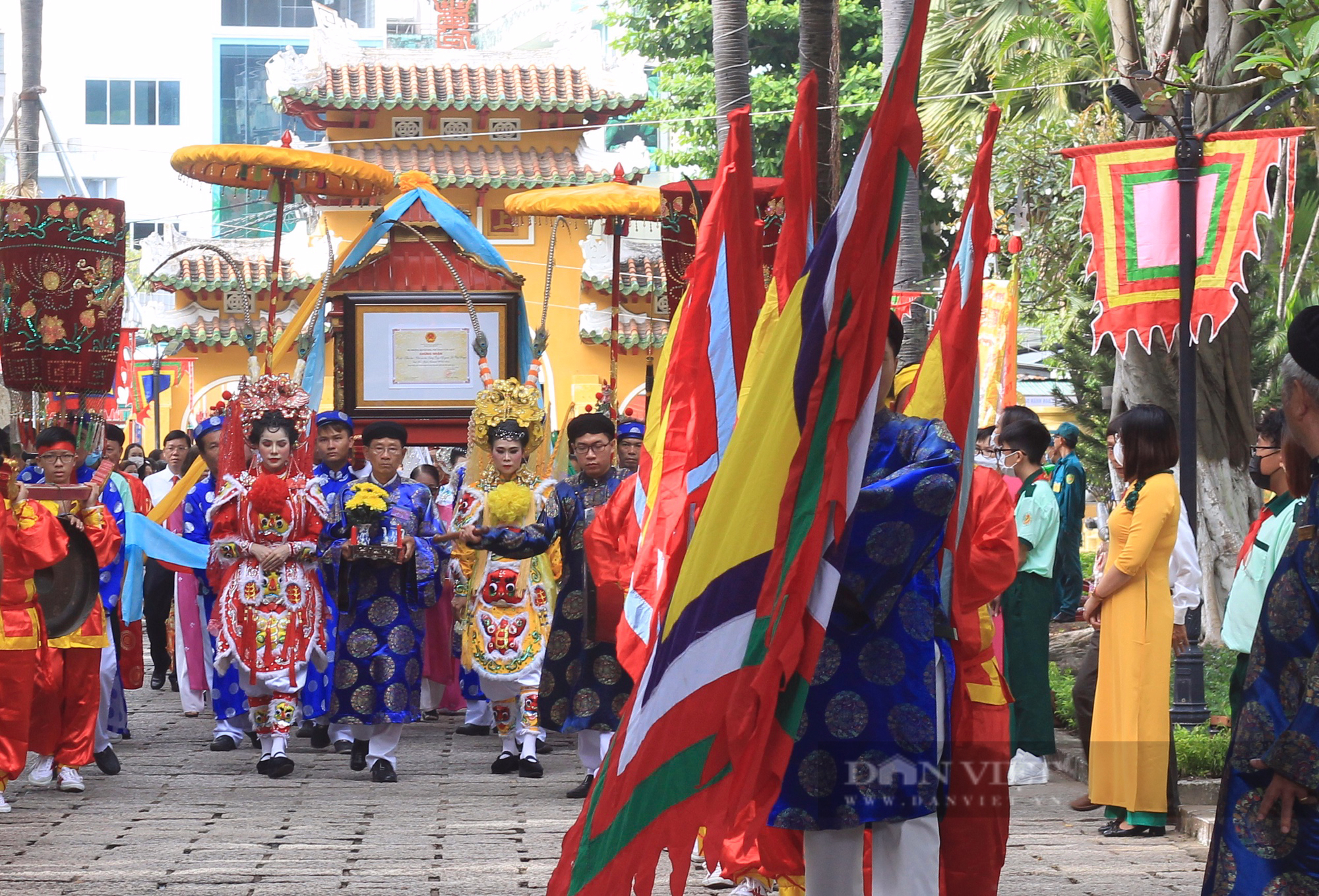 Lễ hội Khai hạ - cầu an tại Lăng Lê Văn Duyệt được công nhận Di sản văn hóa phi vật thể quốc gia - Ảnh 1.