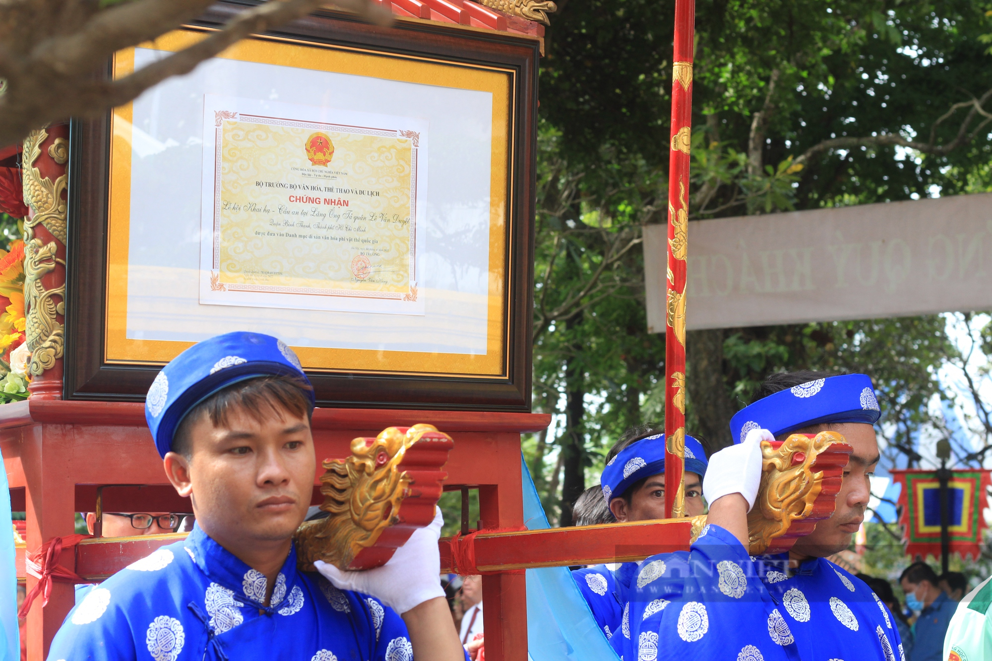 Lễ hội Khai hạ - cầu an tại Lăng Lê Văn Duyệt được công nhận Di sản văn hóa phi vật thể quốc gia - Ảnh 3.