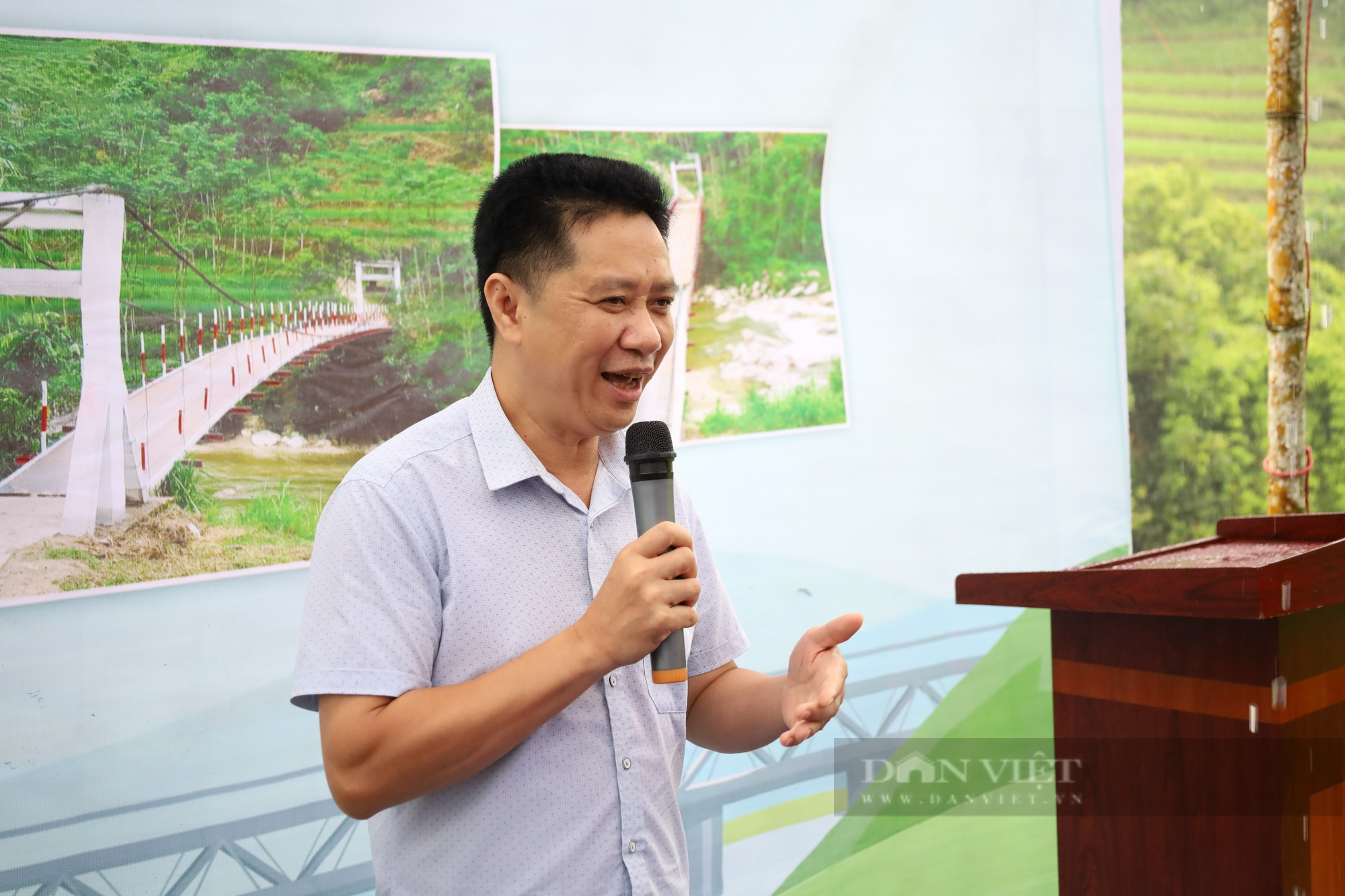 Những khoảnh khắc hạnh phúc của người dân xã Hồ Thầu khi có cây cầu mới - Ảnh 6.