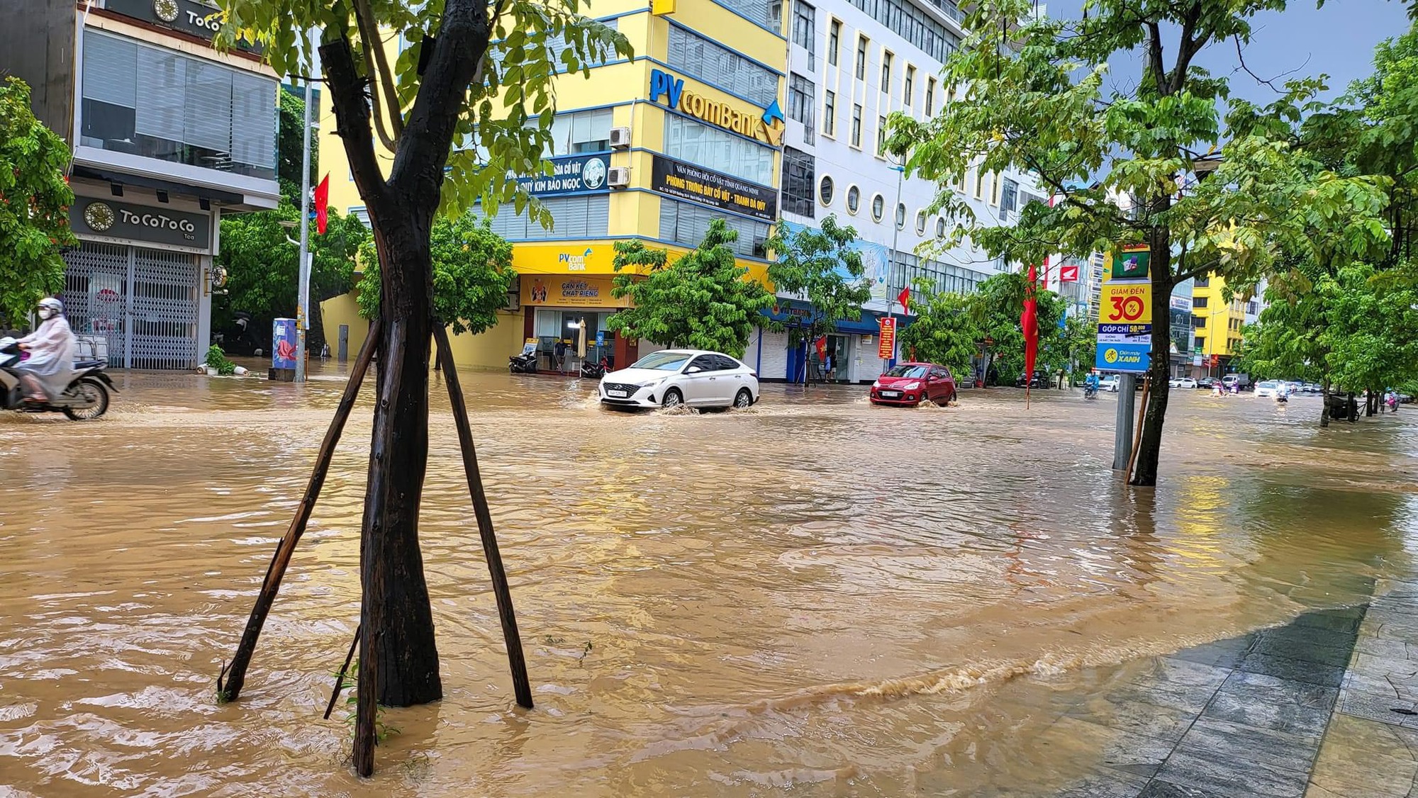 Quảng Ninh: Nhiều khu vực ngập cục bộ do mưa lớn, di dời nhiều nhà dân trong đêm  - Ảnh 7.