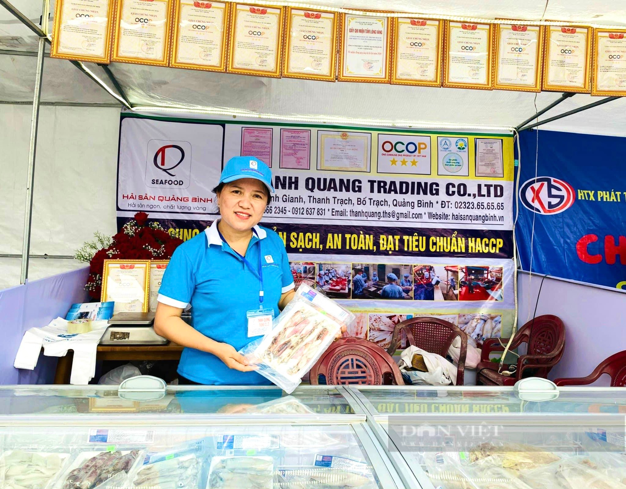 Quảng Bình: Thu mua hải sản của ngư dân rồi làm ra các sản phẩm đạt OCOP 3 sao, một công ty lãi 10 tỷ/năm - Ảnh 3.