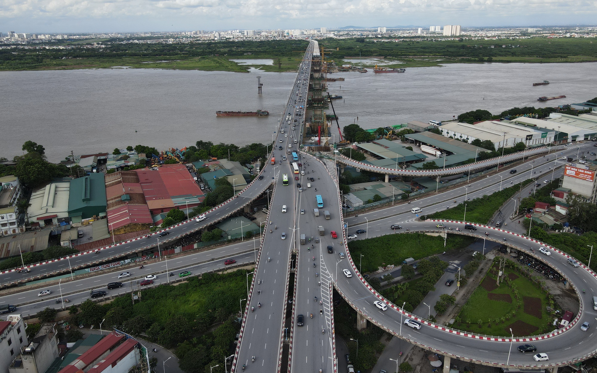 Diện mạo mới của cầu Vĩnh Tuy 2 có tổng mức đầu tư hơn 2.500 tỷ đồng 