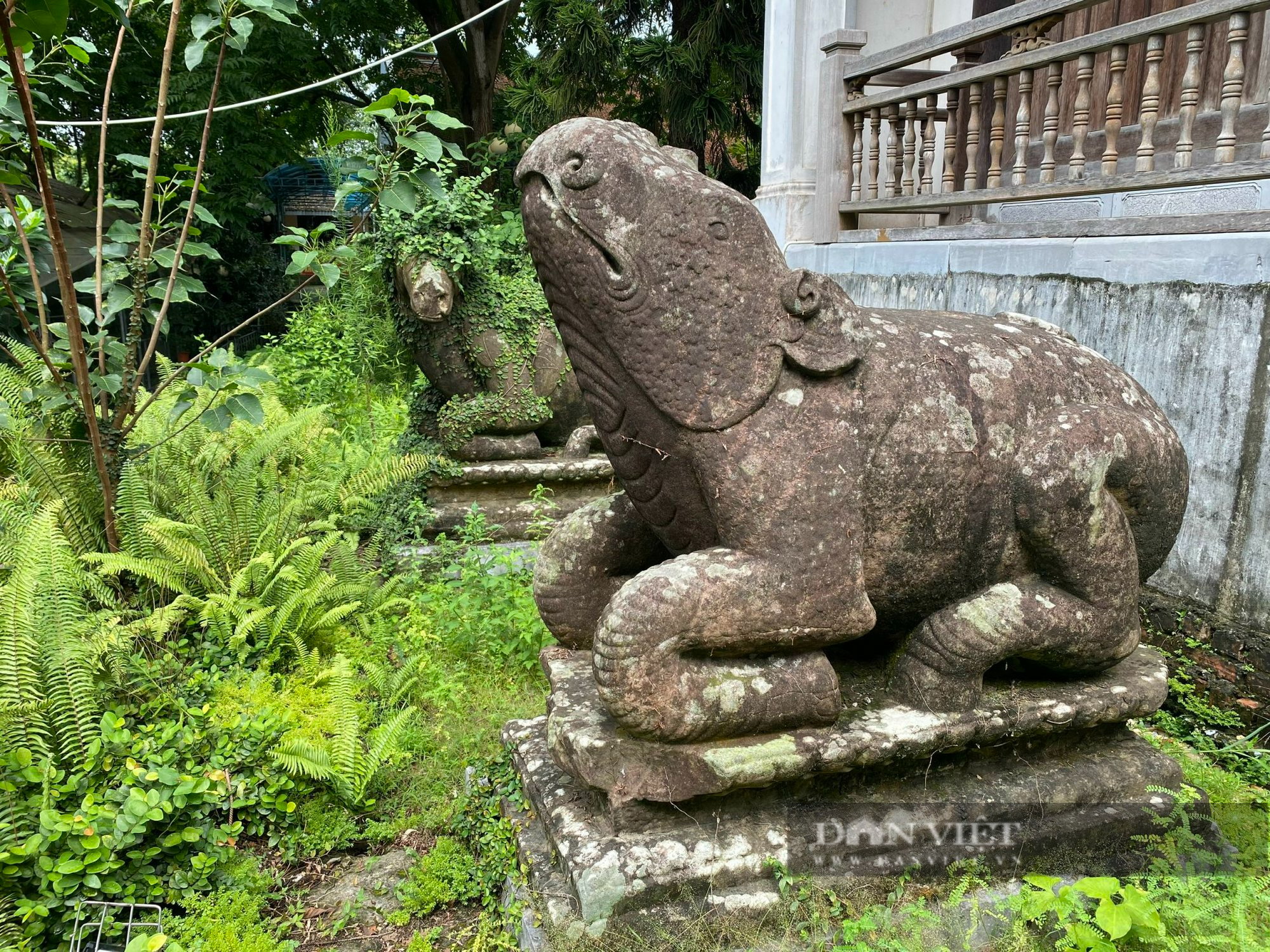 Chiêm ngưỡng hàng linh thú đá nghìn năm quỳ chầu ở chùa Phật Tích (Bài cuối) - Ảnh 10.