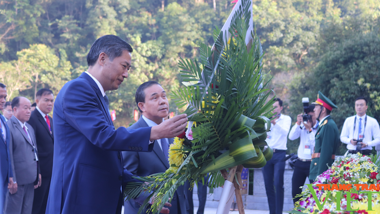 Sơn La: Kỷ niệm 60 năm Ngày thiết lập quan hệ ngoại giao Việt Nam - Lào - Ảnh 4.