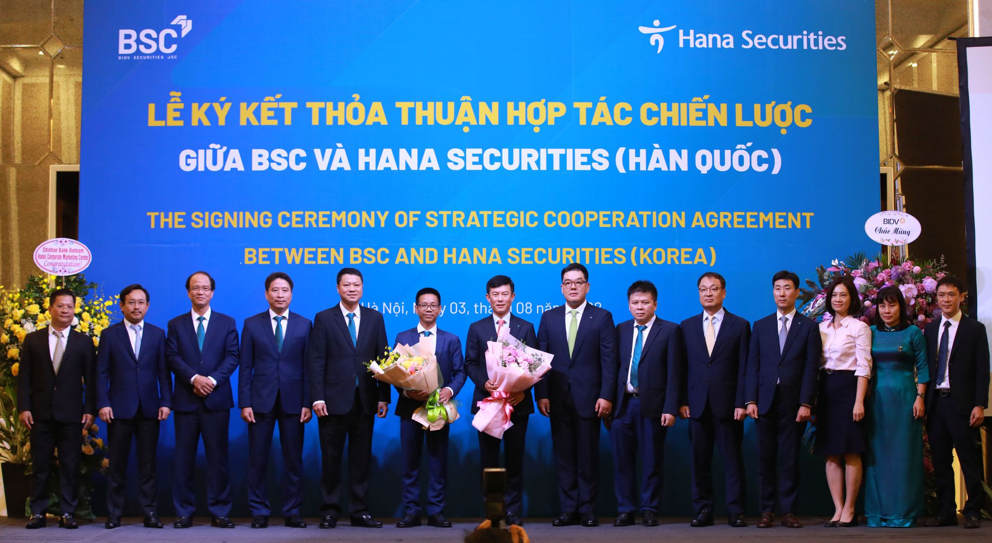 BSC và HSC (Hàn Quốc) ký kết thỏa thuận hợp tác chiến lược - Ảnh 3.