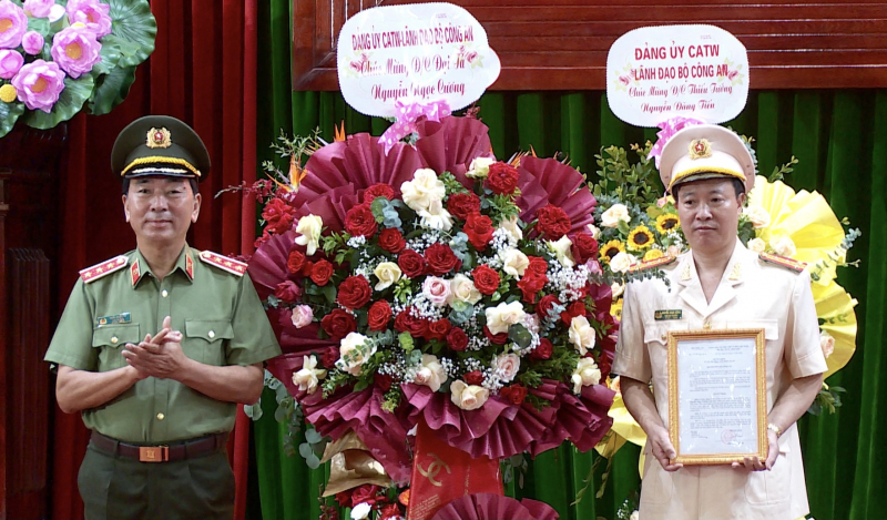 Phó Cục trưởng A05 làm Hiệu trưởng Trường Đại học Kỹ thuật - Hậu cần CAND - Ảnh 1.